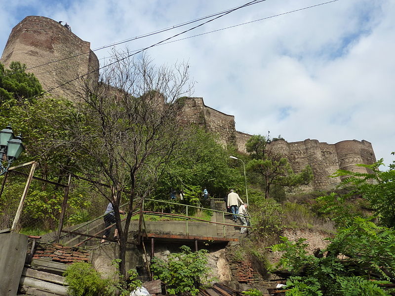 File:013 Tbilissi Forteresse de Narikala.JPG