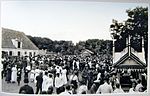 1918. Village festival in Orlovo (Melitopolskyi Raion, Zaporizhia Oblast, Ukraine).JPG