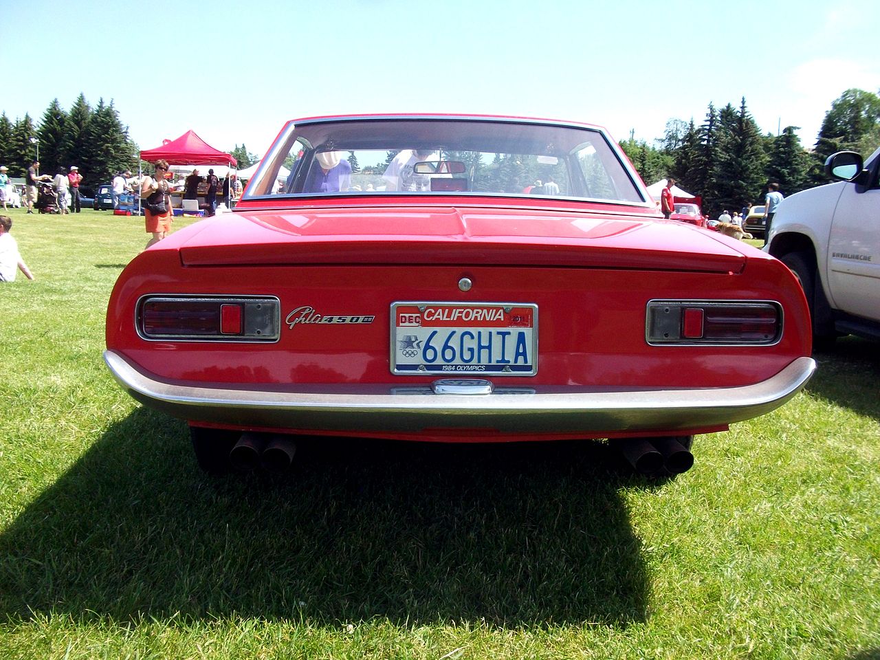 Image of 1967 Ghia 450 SS rear (5968588183)