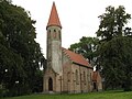 Kirche in Lübgust (Lubogoszcz)