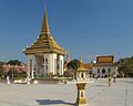 * Nomination King Norodom statue and buddhist small shrine. Royal Palace. Phnom Penh, Cambodia. --Halavar 20:03, 22 May 2017 (UTC) * Promotion  Support Good quality--Lmbuga 20:42, 22 May 2017 (UTC)