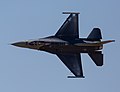 * Nomination The F-16 Fighting Falcon demonstration aircraft performing at the Dyess AFB Air Show in May 2018. --Balon Greyjoy 07:23, 15 July 2021 (UTC) * Promotion  Support Acceptable quality. --Nefronus 07:49, 15 July 2021 (UTC)