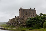 Dunvegan Castle in Isle of Skye, Scotland.