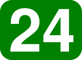 Numbers 24 png images