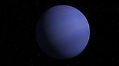 Simulació del planeta extrasolar 55 Cancri e