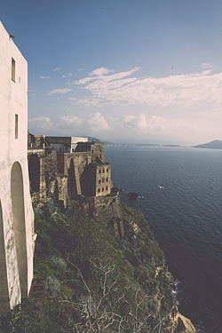 Abandoned jail of Procida