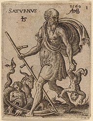 Римский бог Сатурн, 1569 г.