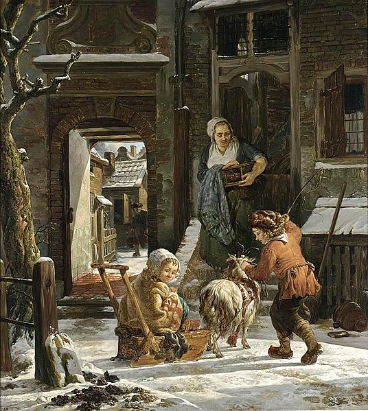 File:Abraham van Strij - A Winter Scene - WGA21893.jpg