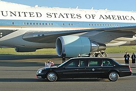 La Cadillac 2005 DTS de George W. Bush.