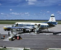 Vickers 748D Viscount компании Air Rhodesia