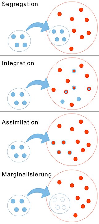 <span class="mw-page-title-main">Acculturation</span> Process of cultural and psychological change