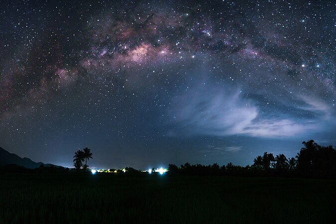 Milky Way Galaxy over Indonesia. Photo by Rahmad Himawan
