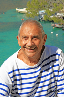 Albert Falco French scuba diver, chief diver and captain of the Calypso