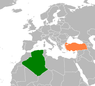 <span class="mw-page-title-main">Algeria–Turkey relations</span> Bilateral relations