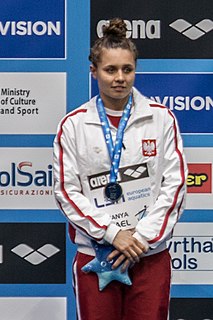 Alicja Tchórz Polish swimmer