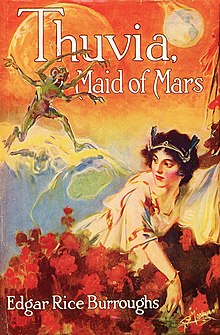 Thuvia, Maid of Mars was serialized in All Story Weekly in 1916. All story weekly 19160408.jpg