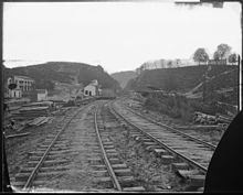 Allatoona Pass, circa 1860-65. Photo by Mathew Brady. Allatoona Pass, Ga., 1864 - NARA - 524962.jpg