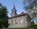 English: Protestant Church in Hattendorf Herrenweg 5, Alsfeld, Hesse, Germany This is a picture of the Hessian Kulturdenkmal (cultural monument) with the ID 12485 (Wikidata)