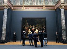 Ausstellung der Nachtwache nach der Sanierung des Rijksmuseum, seit 2013