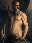 Andrea Doria como Neptuno, de Bronzino.