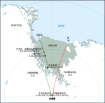 Antarctic expedition map (Amundsen - Scott)-zh-hant.svg