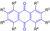 ogólna struktura antrachinonów