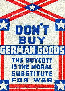 1933 anti-Nazi boycott Boycott of German products by foreign critics of the Nazi Party