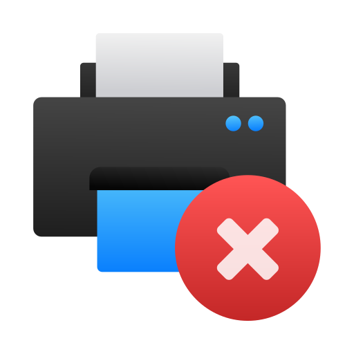 File:Antu printer-error.svg