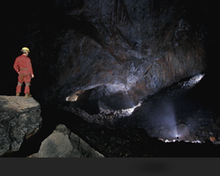 Api Chamber in Whiterock Cave, Mount Api, taken during 2005 expedition. Api Chamber.png