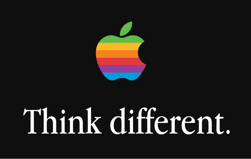 think different apple wallpaper