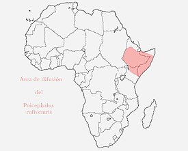 Somaliankaijan esiintymisalue