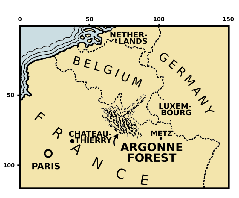 argonne forest ww1 significance