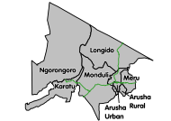 Διοικητικές Υποδιαιρέσεις Της Τανζανίας