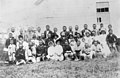 Australian South Sea Islanders at their sunday school in Mackay, Queensland, ca. 1890 (9202213897).jpg