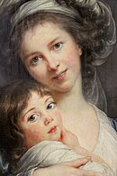 Vigée Le Brun, 1786 (détail)