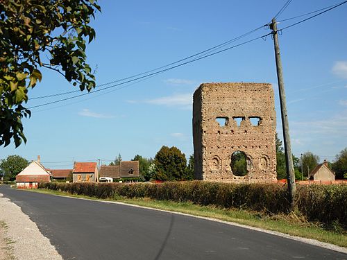 Janustempel in Autun (Frankreich, Region Burgund)