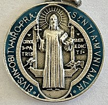 Saint Benoît - Médaille | Livres en famille