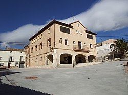 Ayuntamiento de Puebla de Albortón, Zaragoza 02.jpg