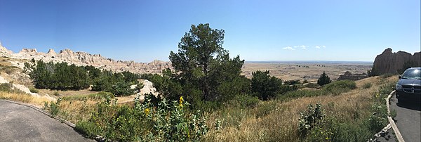 Badlands National Park near Interior