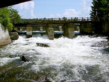 Bala Falls at the head of the Moon River Bala ON 2.JPG