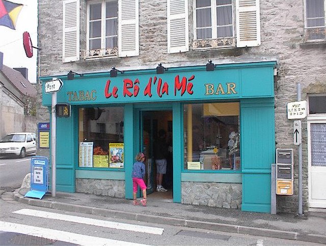 A bar named in Norman (Cherbourg, 2002)