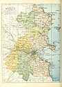 Карта баронств в графстве Дублин