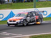 Morris placed 19th in the 2005 V8 Supercar Championship Series driving a Holden VZ Commodore Bathurst 1000 2005 1.jpg