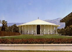 Beckman Auditorium in 1972