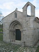 São Gens de Boelhe, una pequeña parroquia-iglesia de una sola nave.