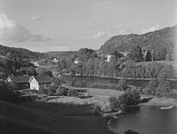 Tveit, Tovdalselva och Boen gård