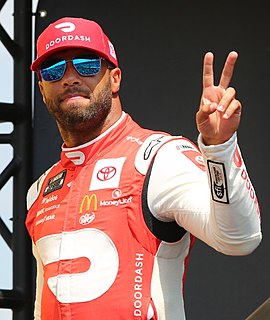 <span class="mw-page-title-main">Bubba Wallace</span> American racing driver