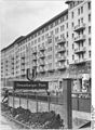 Strausberger Platz, U-Bahn-Eingang, Januar 1953