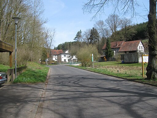 Bushaltestelle Neßbergstraße, 1, Asmushausen, Bebra, Landkreis Hersfeld-Rotenburg