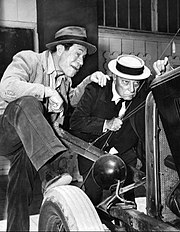 Brown with Buster Keaton in the Journey to Ninevah episode of Route 66 from 1962